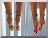~ Dark Brown Strap Heels