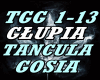 TANCULA  GOSIA - GŁUPIA