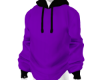 Purple black Hoodie M