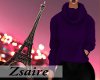{ZDK} Purple  Sweater