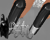gothic wedding  couple