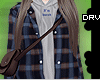 Oversized Flannel W/ Bag