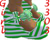 *Girl3303*Green Shoes