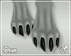 ! Black Furry Paws