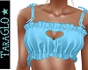 Heart blue babydoll