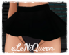 (EQ)Add On black skirt