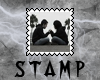 Cute Couple Stamp