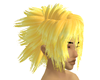 yellow spike hair