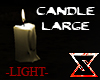 ]Z[ Candle Large