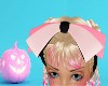 Pink Pumpkin Pj Hair Bow