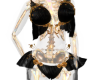 L.Skeleton Suit Golden
