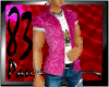 Pink bandana polo