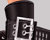 Heart gloves black