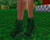 ~Green Ankle Boots~