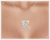 Necklace of letters E