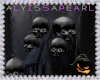 Spooky Hanging Skulls