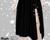 long skirt (F）black