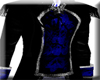 dark blue gothic jacket