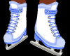 Blue Ice Skates