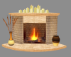 Beach Bungalow Fireplace