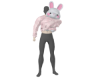 M Bunny Sweater Plaid 1