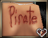 S cut Pirate tattoo