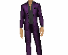 Purple 3 pc Suit w/Zebra