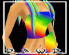 Flashin Rainbow BoobTube