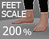 Feet Scale 200%