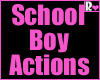 Shool Boy Actions Pack