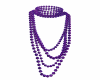 Purple Gems Necklace