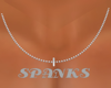 Silver Necklace Spanks