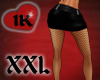 !!1K NET SKIRT BLACK XXL