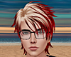 Long Bangs - Blonde Red