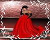 cristmax gown red+black