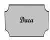 Daca Name Plate