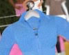 Blue Track Top