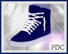 blue sneaker