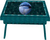 Marble Castle Table Teal