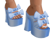 Roxsy Blue Heels