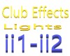club effects lights gold