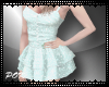 P| Aqua Layered Dress