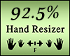 Hands Resizer