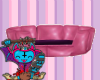 Pink neko bed