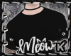 |K| Black Cat Shirt M