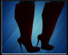 IVI Dark Red Thigh Boots