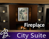 *B* City Suite Fireplace