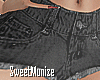 Skirt Jeans Black