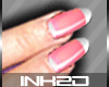 pink nails perfect hand