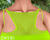 C~Lime Neon CropTop